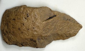 अचुलियन हाथ कुल्हाड़ी, c.200 000 ईसा पूर्व (चकमक पत्थर) द्वारा प्रागैतिहासिक